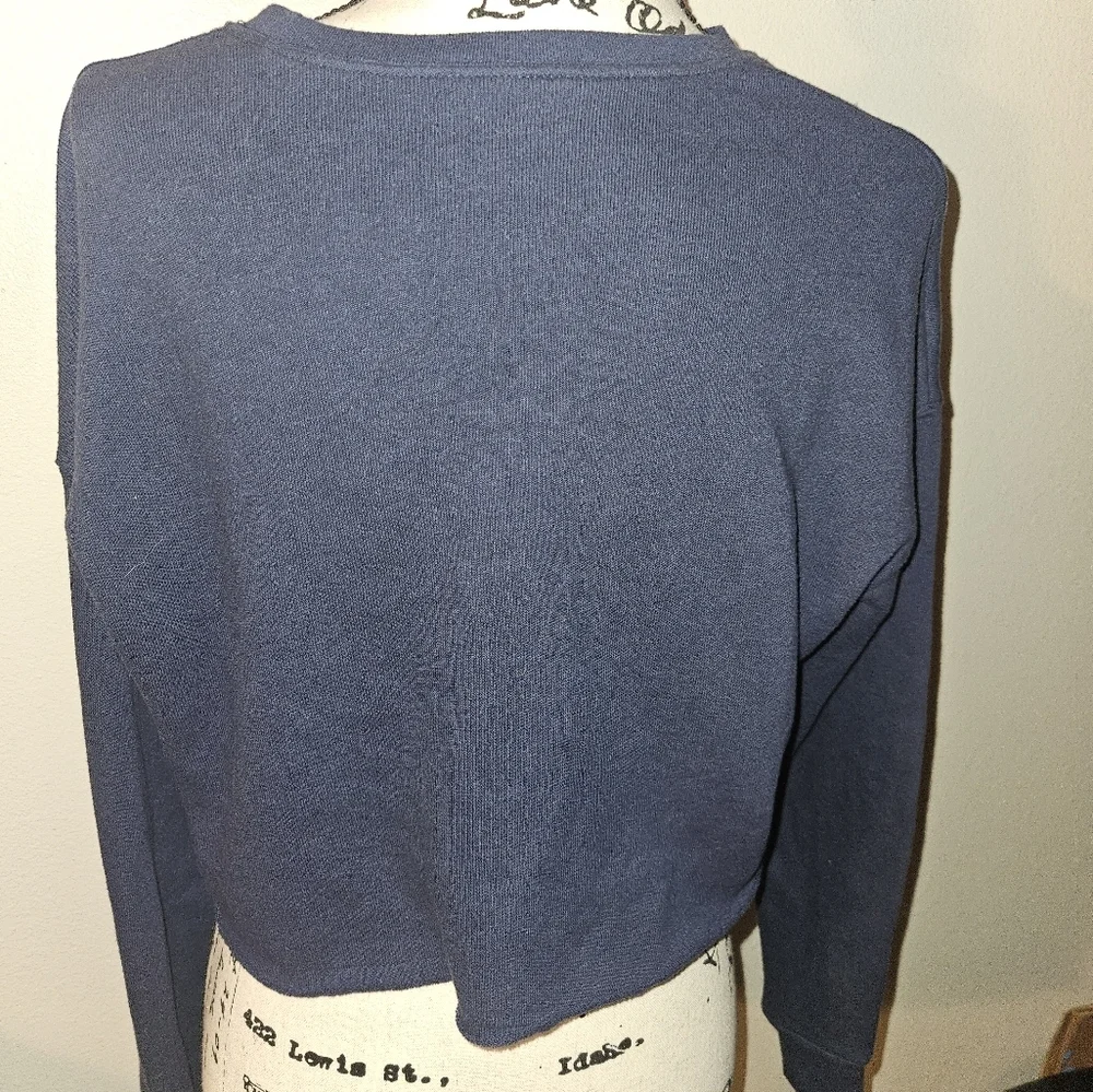 Hard Rock Las Vegas Womans Cropped Long Sleeve Sweatshirt Size M - Picture 6 of 10